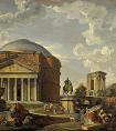 帕尼尼的《罗马神殿和其他古迹》作品