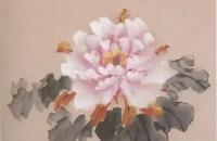 写意彩墨五色牡丹画法