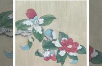 国画工笔《山茶霁雪图》步骤解析