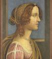 波提切利《女子的侧面像》作品- 意大利