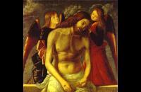 维托雷·卡巴乔 (Vittore Carpaccio，意大利)作品-天使支持的死去的基督