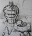 素描静物起形应该注意的一些问题
