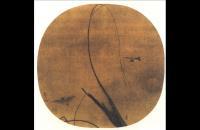 南宋·梁楷 秋柳双鸦图