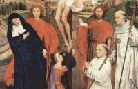 汉斯·梅姆林（Hans Memling，1430 – 1494 年，德国画家）作品-钉十字架