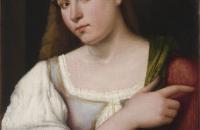 塞巴斯蒂亚诺·德·皮翁博(Sebastiano del Piombo)作品-一个女孩的肖像