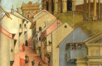 卢卡·西诺雷利（Luca Signorelli，意大利，1445-1523）作品-圣塞巴斯蒂安殉道 1