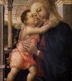 桑德罗·波提切利《圣母与圣婴》作品- 意大利