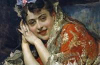 西班牙画家雷蒙多·德·马德拉索·加雷特Raimundo de Madrazo y Garreta绘画作品欣赏