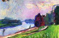 亨利·马蒂斯（Henri Matisse）-加龙河两岸的小行星1900