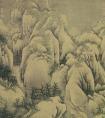 范宽的《雪山萧寺图》