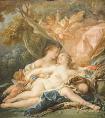 布歇的《伪装成黛安娜的朱庇特与美女卡利斯托》作品-法国