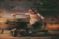 前1000幅世界名画-《洗衣妇》米勒 法国