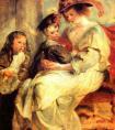 《芙尔曼与孩子们》 鲁本斯油画作品-德国