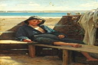 卡尔·布洛赫的《渔夫男孩》欣赏（1872年）