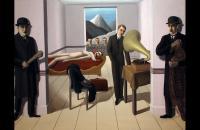 前500幅世界名画-雷内·马格利特《受威胁的刺客》作品-比利时