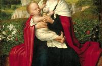 杰拉德·大卫（Gerard David ，荷兰）作品-风景中的圣母子