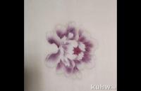 紫色牡丹画法解析