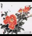 国画牡丹的搭配及其寓意