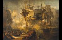 约瑟夫·马洛德·威廉·特纳（Joseph Mallord William Turner）-特拉法加战役油画