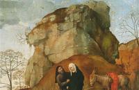 雨果范德格斯（Hugo van der Goes，佛兰芒，1440-1482）作品-Portinari 三联画（细节）