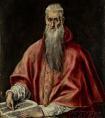 葛雷柯的《红衣主教般的圣杰罗姆》作品
