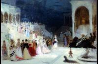 伊利亚·列宾（ Ilya Repin） –芭蕾的一幕。1875年