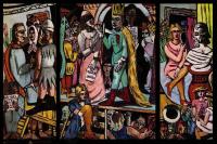 前1000幅世界名画-“演员们” 马克斯·贝克曼（ Max Beckmann）