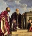 提香・韦切利奥【凡德拉明家族，瞻仰圣十字架遗迹】作品