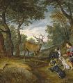 鲁本斯《圣休伯特的愿景》作品- 德国