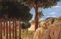 皮耶罗·德拉·弗朗西斯卡（Piero della Francesca，1412-1492，意大利画家）作品-《圣杰罗姆的忏悔》