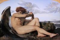 前1000幅世界名画-《堕落天使》 Alexandre Cabanel - 布面油画 - 121 x 190 cm