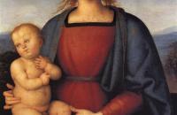 彼得罗·佩鲁吉诺（Pietro Perugino，意大利）-麦当娜与孩子 2