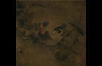 无款 红果绿鹎图页 南宋