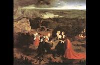 约阿希姆·帕提尼尔（Joachim Patinir）作品-圣安东尼的诱惑