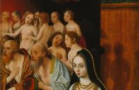 扬·莫斯塔特（Jan Mostaert）-正义与捐助者之魂的双折翼 1520年