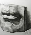 素描如何画嘴唇