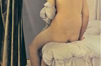 安格尔《大浴女》作品-法国