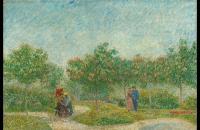 文森特·梵高（ Vincent van Gogh)-《情侣花园》