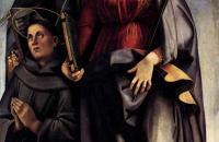 卢卡·西诺雷利（Luca Signorelli）作品-圣奥古斯丁祭坛画（右翼）