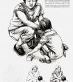 素描速写单人、双人与多人步骤讲解