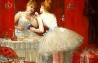 莱昂·科默（LEON COMERRE）（法国，1850-1916年）-芭蕾舞女演员 作品欣赏