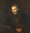 伦勃朗的《像圣保罗的年长男子》作品