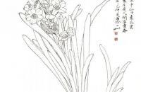 写意水仙画法解析