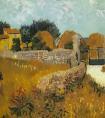 梵高【农场大门与干草堆】作品--  荷兰
