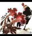 国画鸡冠花作品画法欣赏