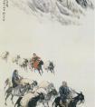 赵望云的《雪天驮运图》作品