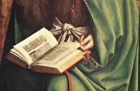 扬·范·埃克（Jan van Eyck，荷兰画家 ， 1390 - 1441 年）作品-根特祭坛（详细）3