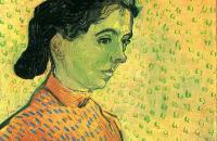 文森特·梵高作品–《小Arlesienne》油画