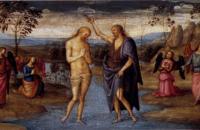 彼得罗·佩鲁吉诺（Pietro Perugino，意大利）-基督的洗礼 2