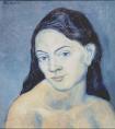 毕加索《女子头像》作品- 西班牙